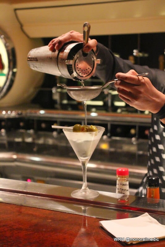 fancy martini making on DCL