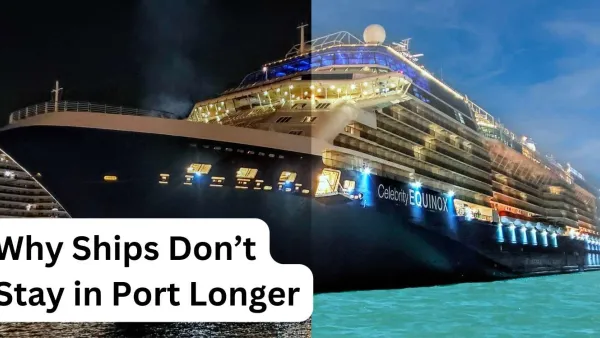 Celebrity Equinox Docked in San Juan at Night...and Day