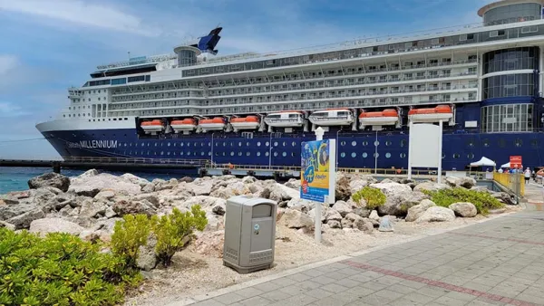 Celebrity Millennium Docked in Curacao June 2021