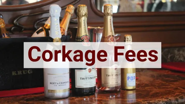 Cruise Line Corkage Fees - Champagne on Disney Dream in Remy