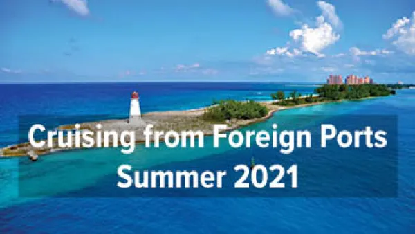 cruising from foreign ports
