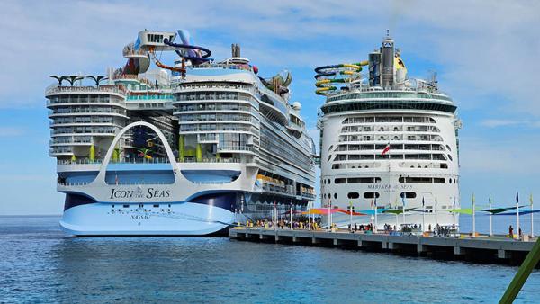 Icon of the Seas, the largest ship, next to Mariner of the Seas, which is roughly similar to Norwegian's larger ships