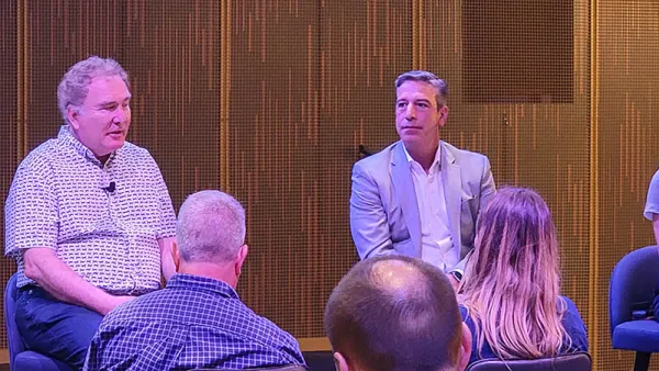 Richard Fain, RCG CEO & Brian Able, Celebrity SVP Hotel