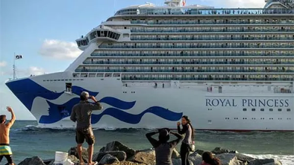 Royal Princess Leaving Port Everglades
