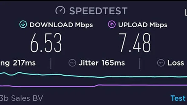 A Recent Speed Test from Virgin Voyages’ Scarlet Lady - This test shows results most casual users would be very content with.