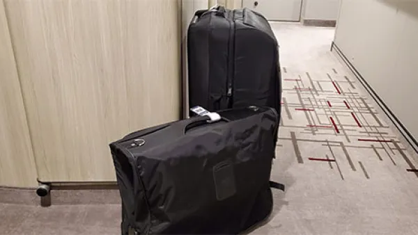 suitcases on Celebrity Edge