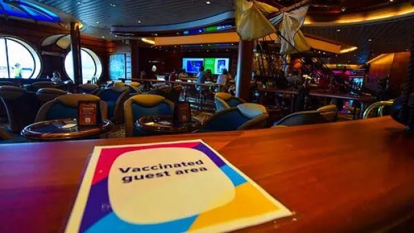 Vaccinated Guest Are on Freedom of the Seas - photo courtesy of RoyalCaribbeanBlog.com